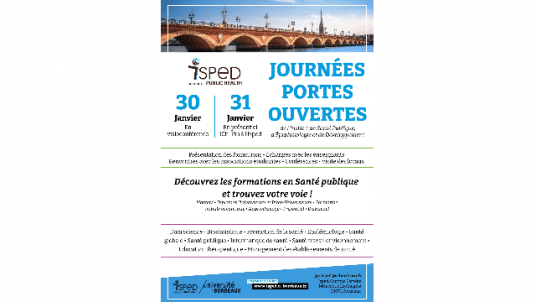 Journées Portes Ouvertes 2026 de l'Isped 